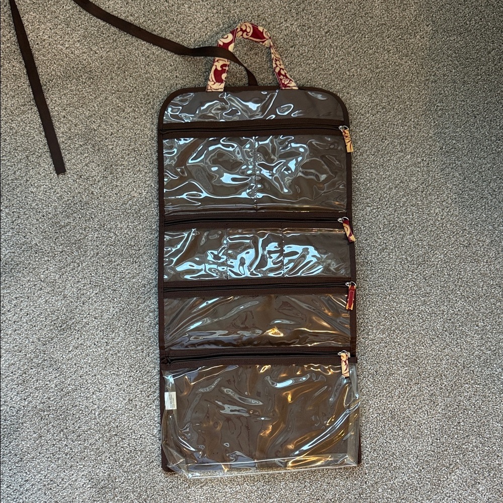 Brown Hanging Organizer Bag